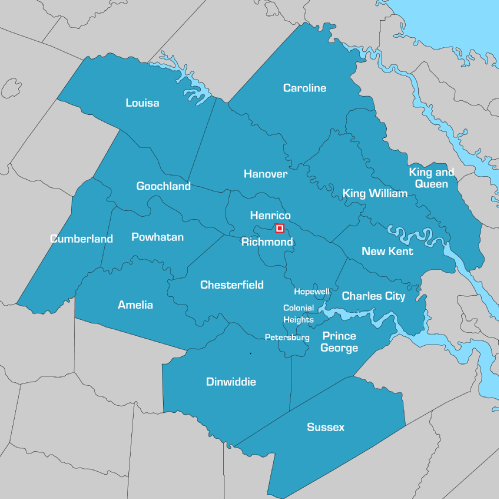 Henrico county map