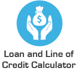 calculator credit line